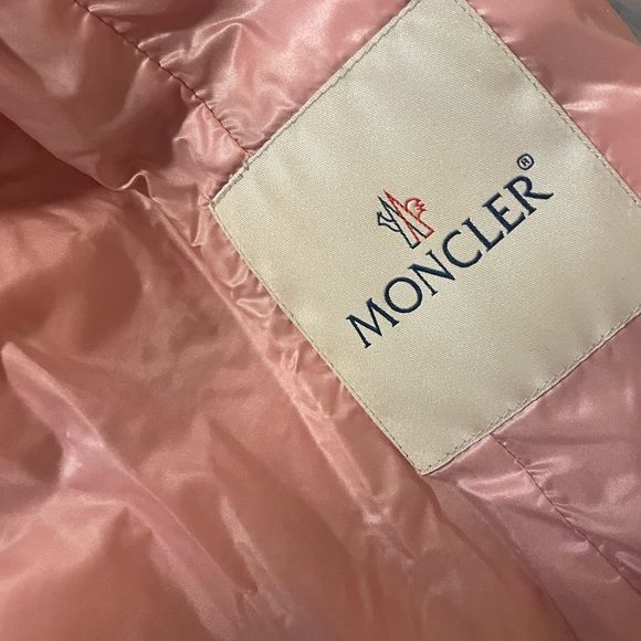 AUTHENTIC Moncler Light Pink Puffer Jacket - Picture 8 of 15